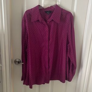 A Foxcroft, no-iron blouse